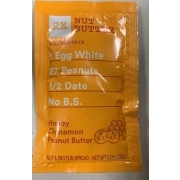 Rx Nut Butter, Peanut Butter, Honey Cinnamon: Calories, Nutrition ...