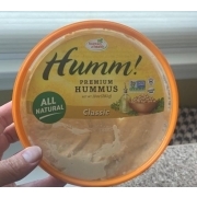 Fountain of Health Humm! Hummus, Classic: Calories, Nutrition Analysis ...