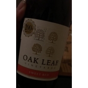 Oak Leaf Sweet Red Wine Calories Nutrition Analysis More Fooducate
