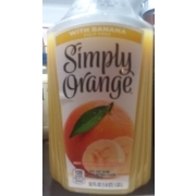 simply orange with banana