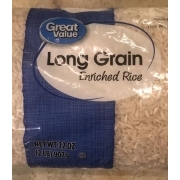 Great Value Enriched Long Grain Rice: Calories, Nutrition Analysis ...