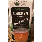 Golden Ladle Bone Broth Sipping Chicken Calories Nutrition Analysis More Fooducate
