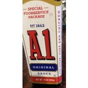 A.1. Sauce, Original: Calories, Nutrition Analysis &amp; More | Fooducate