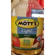 Mott's Apple Juice Drink, Light: Calories, Nutrition Analysis