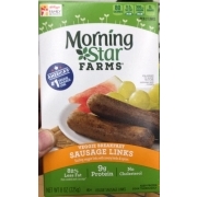 Morningstar Farms Sausage Links Veggie Calories Nutrition Analysis More Fooducate