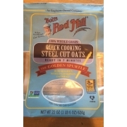 Bob's Red Mill Steel Cut Oats, Quick Cooking, The Golden Spurtle ...