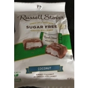 Russell Stover Chocolate Candy, Coconut, Sugar Free: Calories
