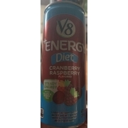 V8 V Fusion Cranberry Raspberry Flavored Drink: Calories, Nutrition ...