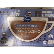 Kroger French Vanilla, Cappuccino 