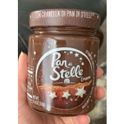 MULINO BIANCO Pan Di Stelle Cream Hazelnut & Cocoa Spread 11.6 Oz. Jar