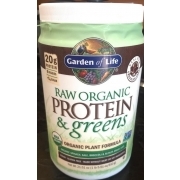 Garden Of Life Raw Organic Protein And Greens, Organic Plant Formula