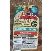 Chompie&rsquo;s Multigrain Bread Nutrition Facts