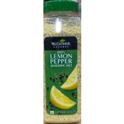 McCormick Zesty Lemon & Pepper Seasoning Salt: Calories ...