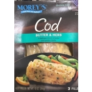 Morey Cod Filets Morey's Cod, Butter And Herb: Calories, Nutrition Analysis & More ...