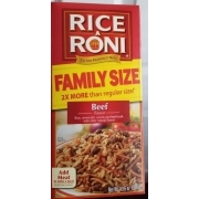 Rice Roni Beef Flavor Rice: Calories, Nutrition Analysis & More | Fooducate