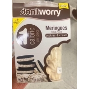 Don't Worry Meringues, Cookies & Cream: Calories, Nutrition Analysis ...