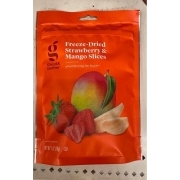 Good & Gather Freeze Dried Strawberry Mango Slices: Calories, Nutrition ...