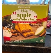 trader joe's apple cereal bars