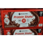 Member S Mark Protein Shake Chocolate Calories Nutrition Analysis More Fooducate