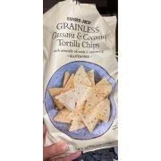 grainless cassava and coconut tortilla chips