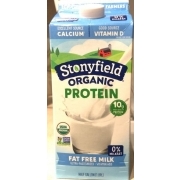 stonyfield protein milk