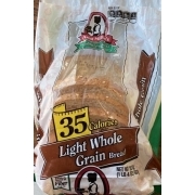 Aunt Millie's Bread, Light Whole Grain: Calories, Nutrition Analysis ...