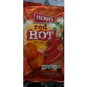 Herr's Potato Chips, Red Hot: Calories, Nutrition Analysis & More ...