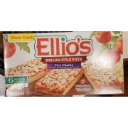Ellio's Five Cheese Pizza, Pizzeria Style Thick Crust: Calories ...