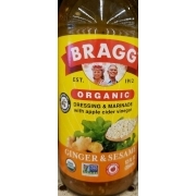 Bragg Salad Dressing, Ginger & Sesame: Calories, Nutrition Analysis & More  | Fooducate