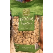 Southern Grove Pistachios, Roasted, With Sea Salt: Calories, Nutrition ...