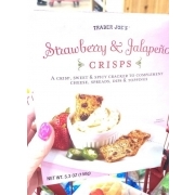 strawberry jalapeno crisps trader joe's