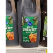 Kroger Iced Tea, Unsweet, Decaf: Calories, Nutrition Analysis & More ...