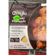 Amylu Chicken Meatballs, Teriyaki Pineapple