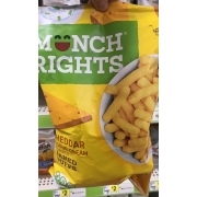 Munch Puffs Munch Rights Puffs, Baked, Cheddar & Sour Cream: Calories, Nutrition ...