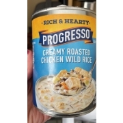 Progresso Soup, Creamy Roasted Chicken Wild Rice: Calories, Nutrition ...