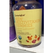 GreenWise Kids Multivitamin Gummies: Calories, Nutrition Analysis ...