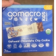 gomacro oatmeal chocolate chip bars