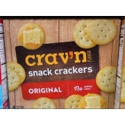 Crav'n Flavor Snack Crackers, Original: Calories, Nutrition Analysis ...