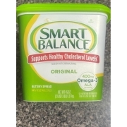 Smart Balance Label Smart Balance Buttery Spread, Original: Calories, Nutrition Analysis ...