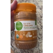 Simple Truth Organic Peanut Butter Spread, No Stir Creamy: Calories ...