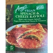 Amy's Ravioli, Spinach & Ricotta Cheeze, Vegan: Calories, Nutrition ...