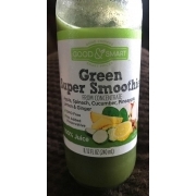 Good & Smart Green Super Smoothie From Concentrate: Calories, Nutrition ...