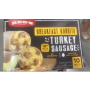 Red's Breakfast Burrito, Turkey Sausage: Calories, Nutrition Analysis ...