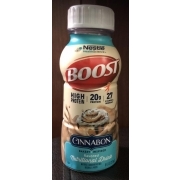 Boost Flavored Nutritional Drink, Cinnabon: Calories, Nutrition