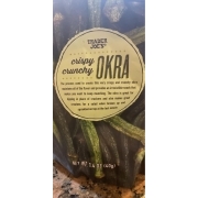 Trader Joe's Crispy Crunchy Okra - 4-Pack, 1.4 Oz Each, Snack