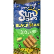 SunChips Chips, Made With Black Beans, Spicy Jalapeno: Calories ...