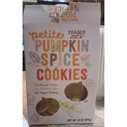 Trader Joe's Cookies, Petite Pumpkin Spice: Calories, Nutrition