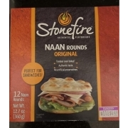 Stonefire Naan Rounds, Original: Calories, Nutrition Analysis & More ...