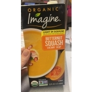 Imagine Organic Butternut Squash Soup - Light Sodium, 32oz Creamy Vegan Soup