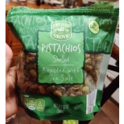 Southern Grove Pistachios, Shelled, Roasted with Sea Salt: Calories ...
